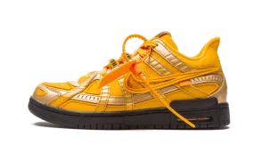 Air Rubber Dunk Off-White University Gold Comfort Motion