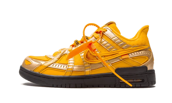 Air Rubber Dunk Off-White University Gold Comfort Motion