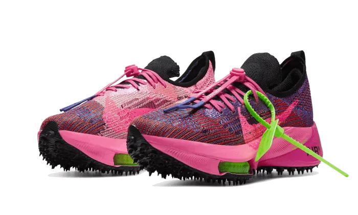 Air Zoom Tempo NEXT% Off-White Pink Glow synthetic strength