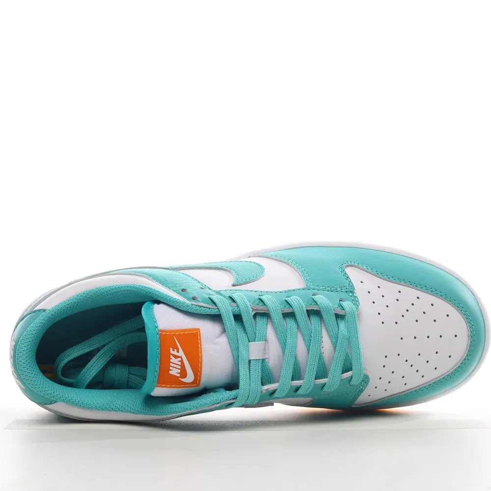 Nike Teal Low Dunks Classic Comfort