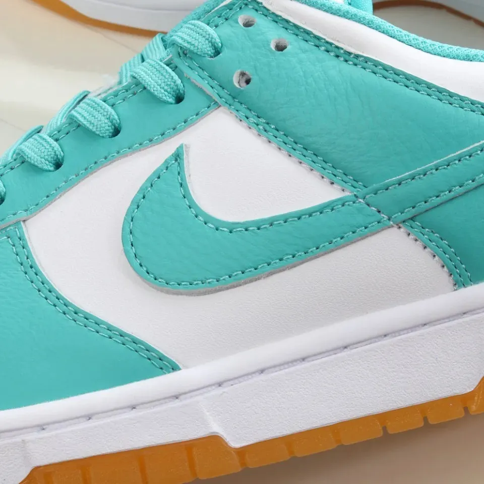 Compact Design Nike Teal Low Dunks