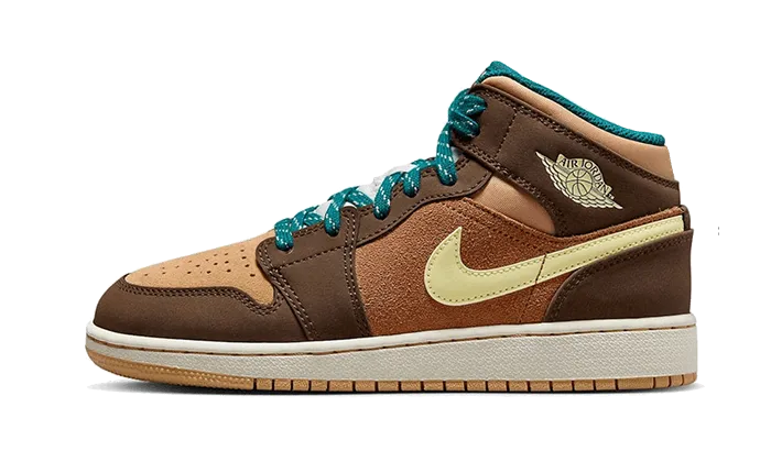 Air?Jordan 1 Mid Cacao Wow Sport Fanatic