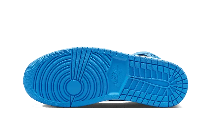 Heel Crash Pads Air?Jordan 1 Mid University Blue Black