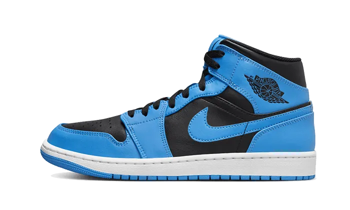 Air?Jordan 1 Mid University Blue Black Stable Walk Support Cushion