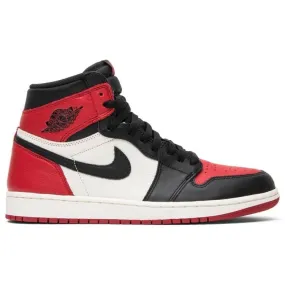SoftInsole youth running shoes Air Jordan 1 Retro High Bred Toe