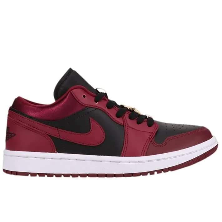 Air Jordan 1 Low Dark Beetroot Black (W) Lightweight Running