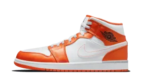 Air Jordan 1 Mid Metallic Orange Comfort Shock