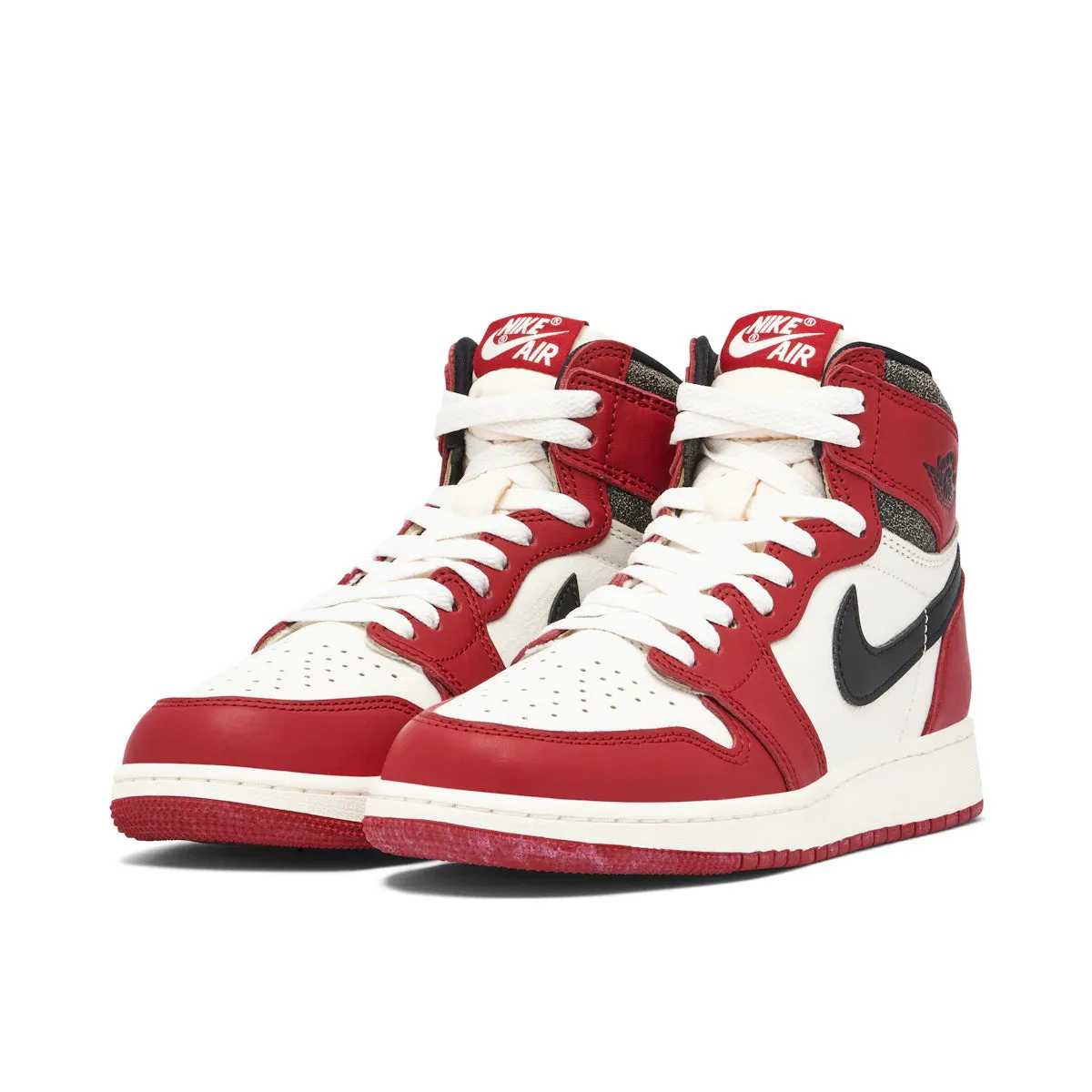 Jordan 1 Retro High OG Chicago Lost and Found (GS) heel - stabilizing shoes