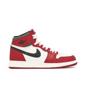 fluorescent - design shoes quick - moving shoes Jordan 1 Retro High OG Chicago Lost and Found (GS)