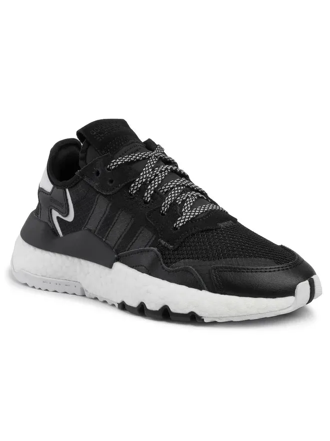 Adidas Sneakers Nite Jogger J EE6481 Noir Compression Zones