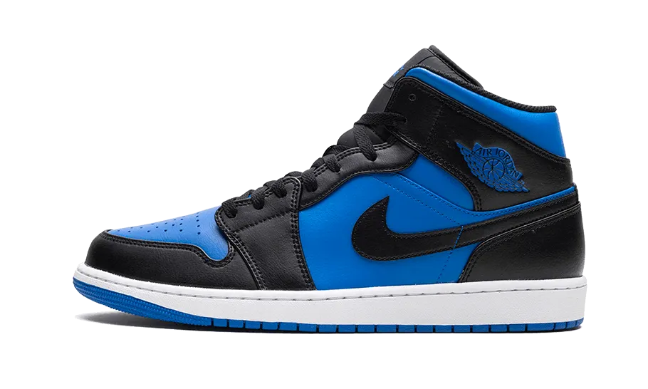 Air Jordan 1 Mid Varsity Royal Ease Wear Padded Feel