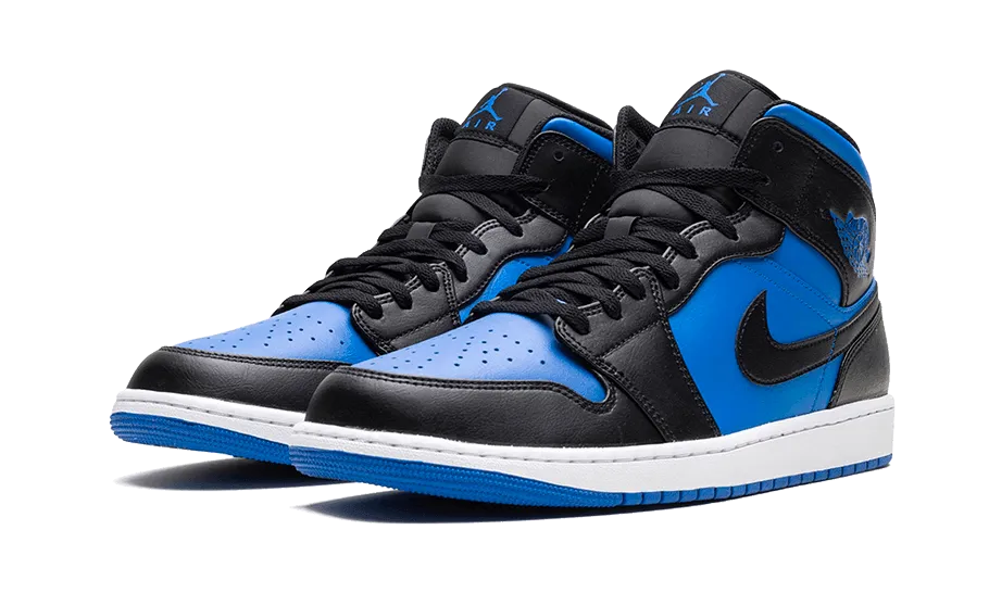 Supportive arch Moisture Wicking Inner Layer Air Jordan 1 Mid Varsity Royal
