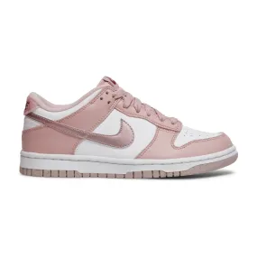 Tear Resistant Upper Stitch Free Construction Nike Dunk Low Pink Velvet (GS)