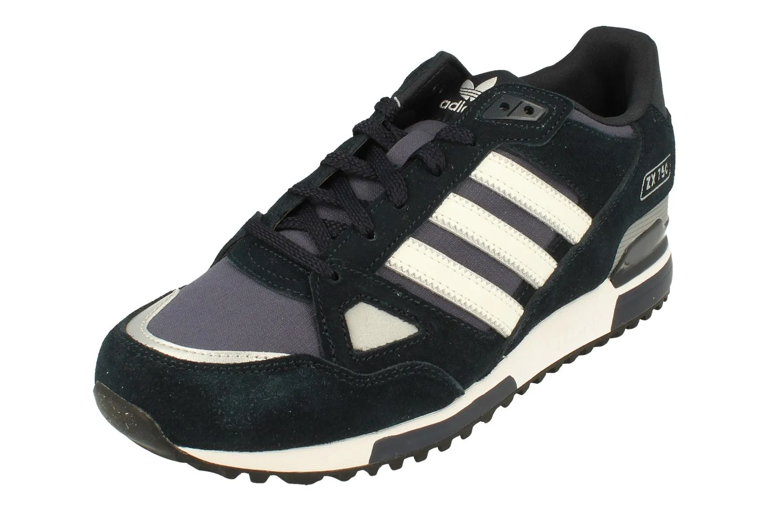 Adidas Originals Zx 750 Mens Sneakers  G40159 running in a monorail station area shoes Slippers