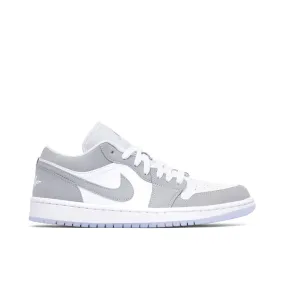 fitness sneakers court shoes Jordan 1 Low Wolf Grey (W)