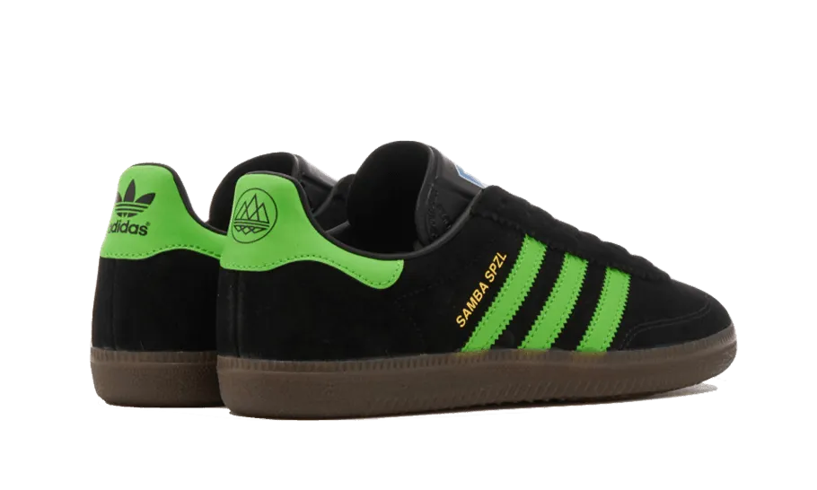 Casual Vibe Samba Deco SPZL Core Black Lucid Lime