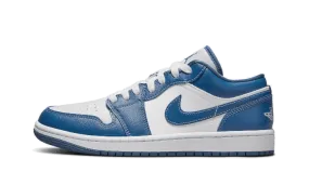 ergo fit Molded Midsole Tech Air Jordan 1 Low Marina Blue