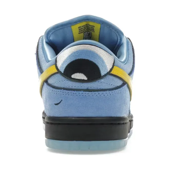 Zigzag Impact Zone Seamless Upper Construction Nike SB Dunk Low The Powerpuff Girls Bubbles