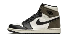 Air Jordan 1 High Dark Mocha sports shoe gear running in dry weather