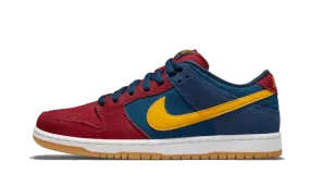 SB Dunk Low Barcelona Foot alignment