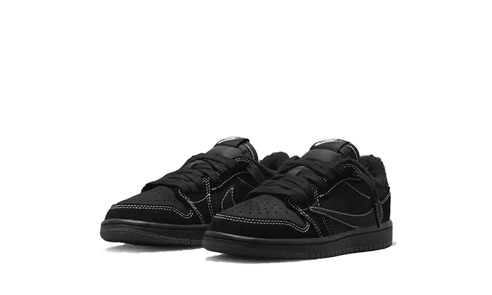 Crisp Detail Air Jordan 1 Low SP Travis Scott Black Phantom Enfant (PS)