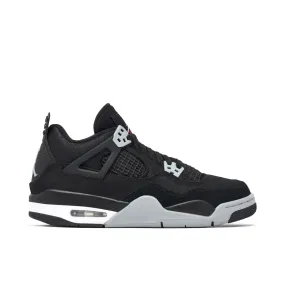 Jordan 4 Retro Black Canvas (GS) Speed Performance Fit Good Grip