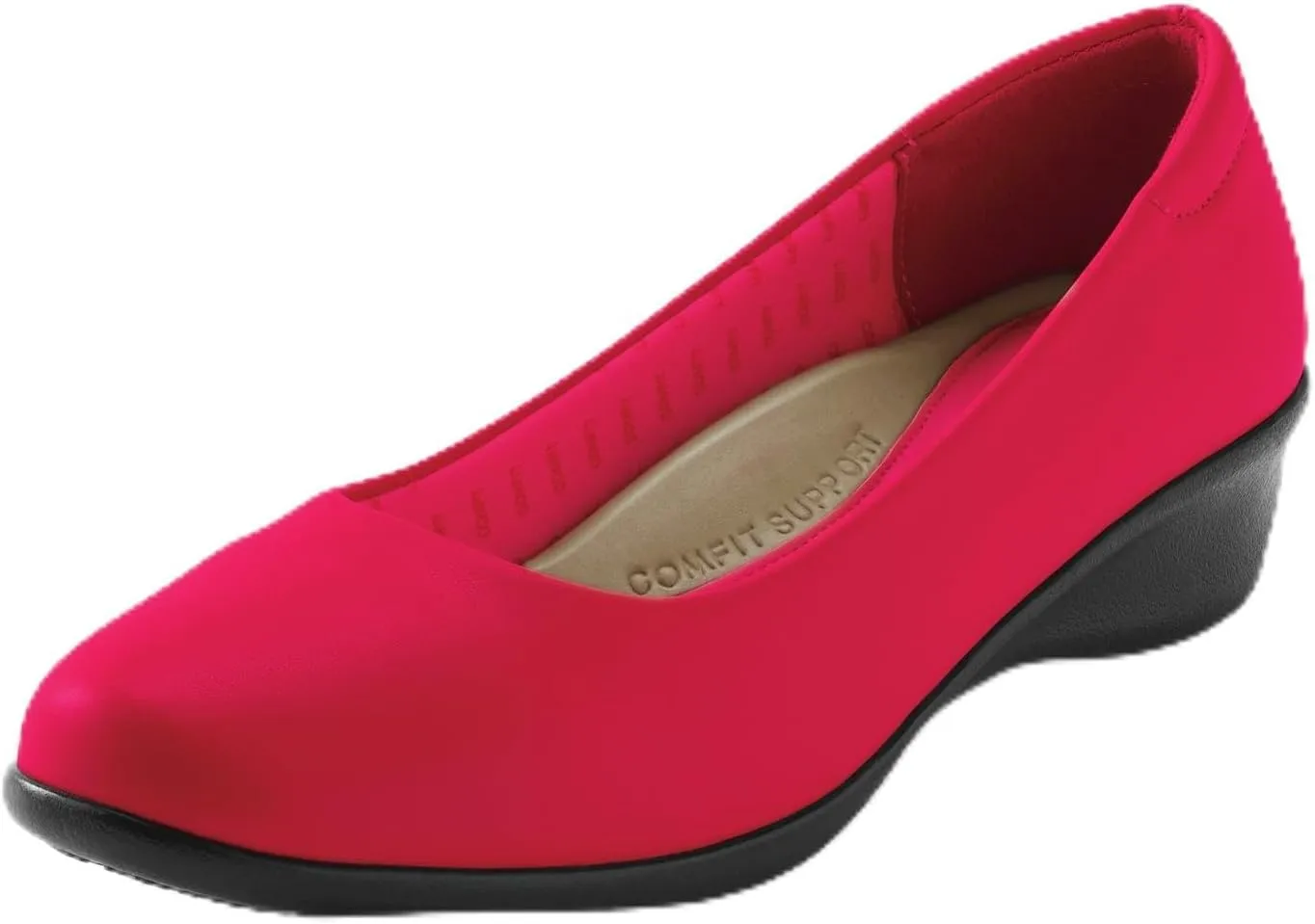 AmeriMark Cori Flat: Women's Slip-Ons - Comfortable, Arch Support, Flexible Sole, Casual or Dressy Shoes - Versatile for Any Occasion