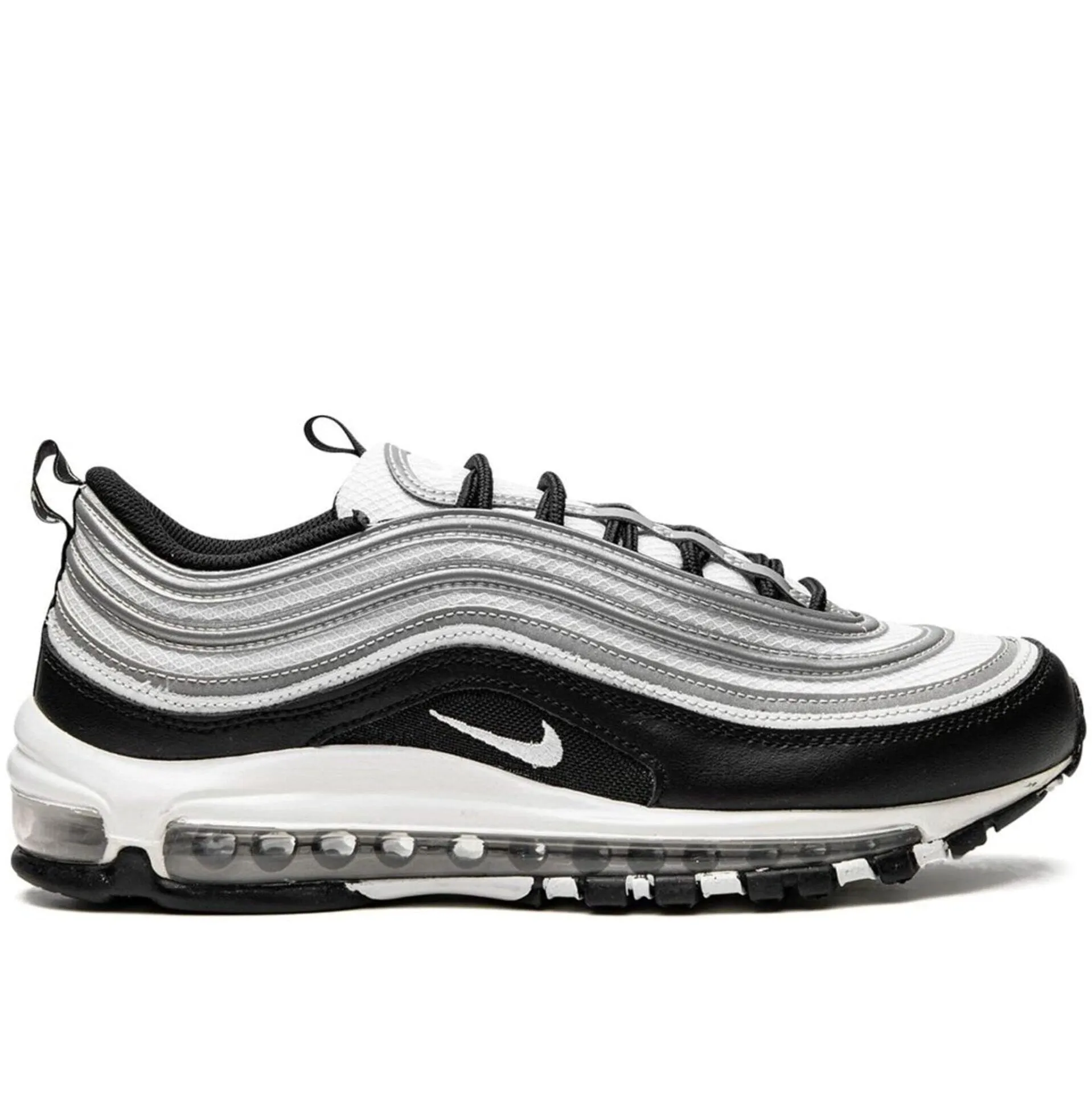 Nike Air Max 97 "White/Black/Silver" Tension Balancing