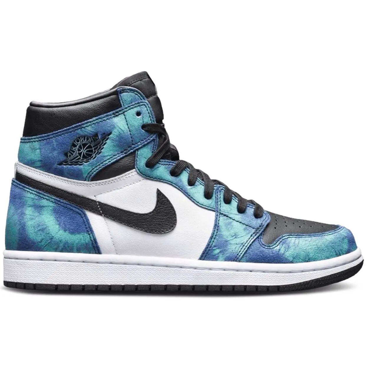 Comfortable Arch Air Jordan 1 Retro High Tie Dye (W)