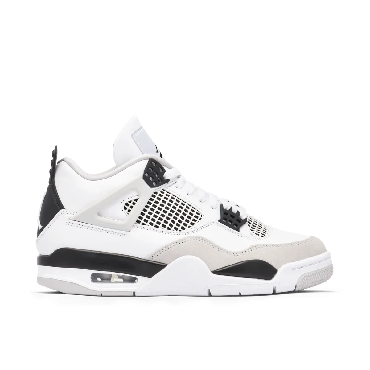 moisture - wicking - design shoes warm weather running shoes Jordan 4 Retro Military Black