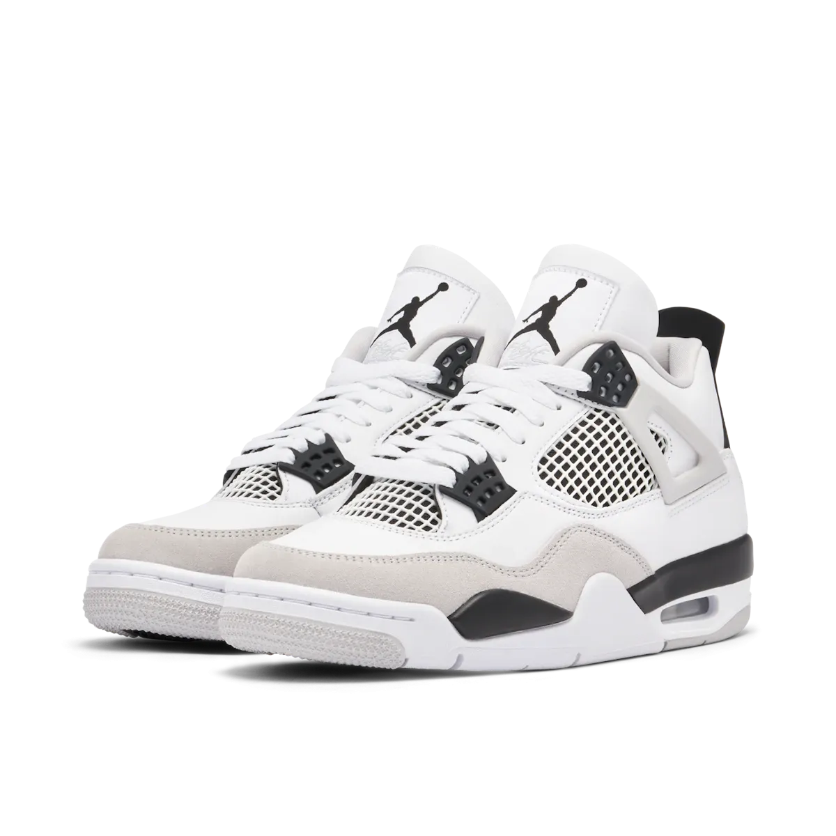 Stable Structure foam - filled - feature shoes Jordan 4 Retro Military Black