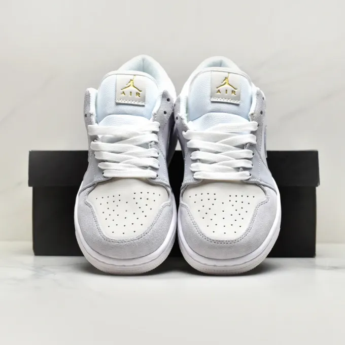 All Setup Neutral Footbed Nike Air Jordan 1 Low Sky Grey Paris