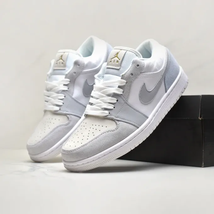Supportive Choice Nike Air Jordan 1 Low Sky Grey Paris