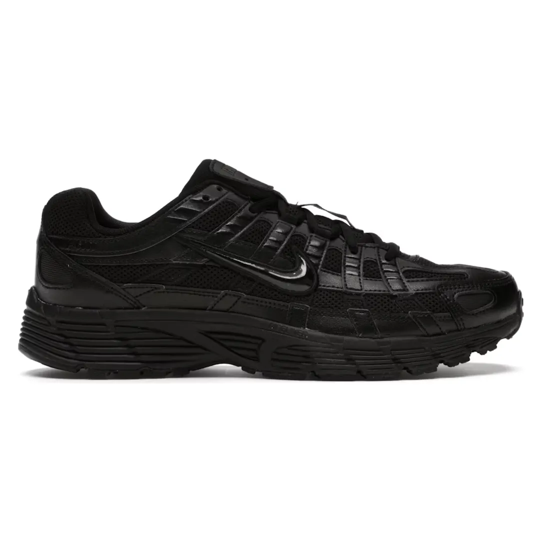 customer - loyalty logo - debossed shoes Nike P-6000 Black