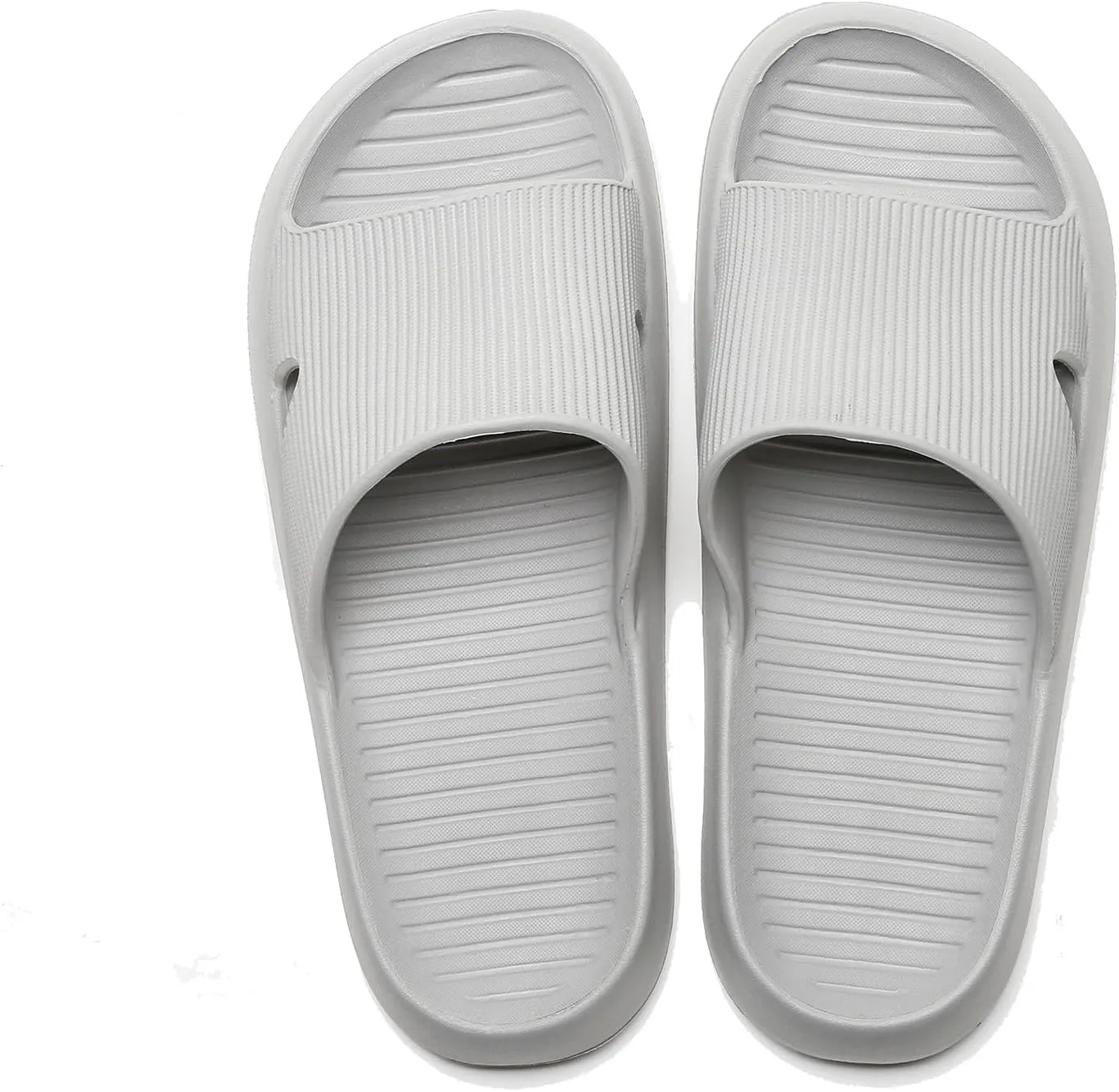 Anmerl Shower Shoes for Men and Women, Soft Comfortable House Slippers, Ultra Light Quick Drying Non Slip Bathroom Indoor Outdoor Slides Sandals