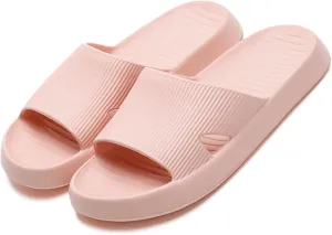 Anmerl Shower Shoes for Men and Women, Soft Comfortable House Slippers, Ultra Light Quick Drying Non Slip Bathroom Indoor Outdoor Slides Sandals