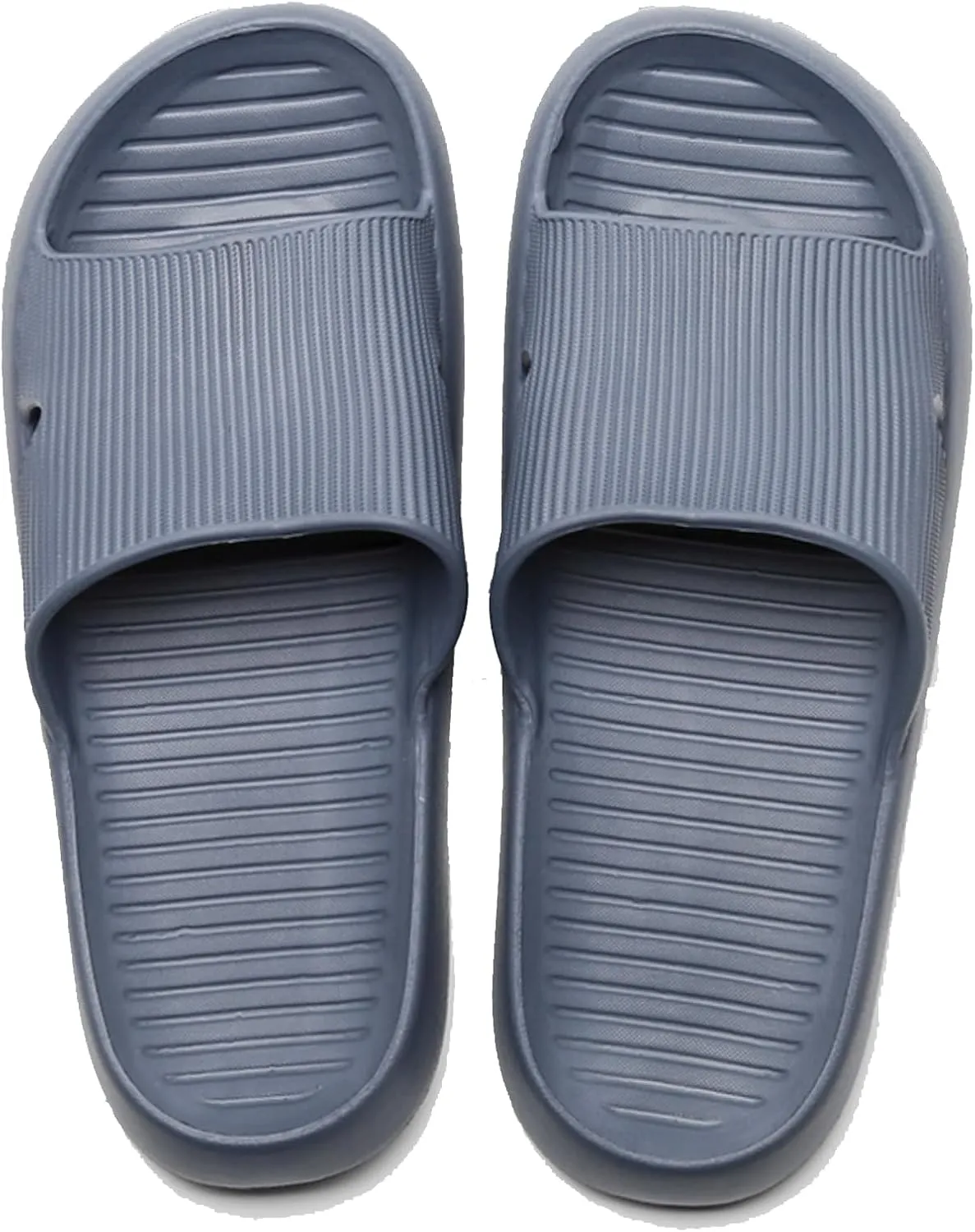 Anmerl Shower Shoes for Men and Women, Soft Comfortable House Slippers, Ultra Light Quick Drying Non Slip Bathroom Indoor Outdoor Slides Sandals