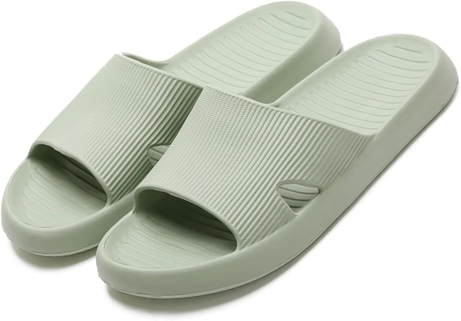 Anmerl Shower Shoes for Men and Women, Soft Comfortable House Slippers, Ultra Light Quick Drying Non Slip Bathroom Indoor Outdoor Slides Sandals