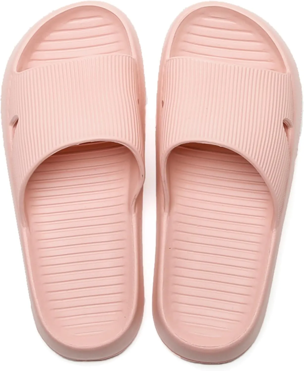 Anmerl Shower Shoes for Men and Women, Soft Comfortable House Slippers, Ultra Light Quick Drying Non Slip Bathroom Indoor Outdoor Slides Sandals