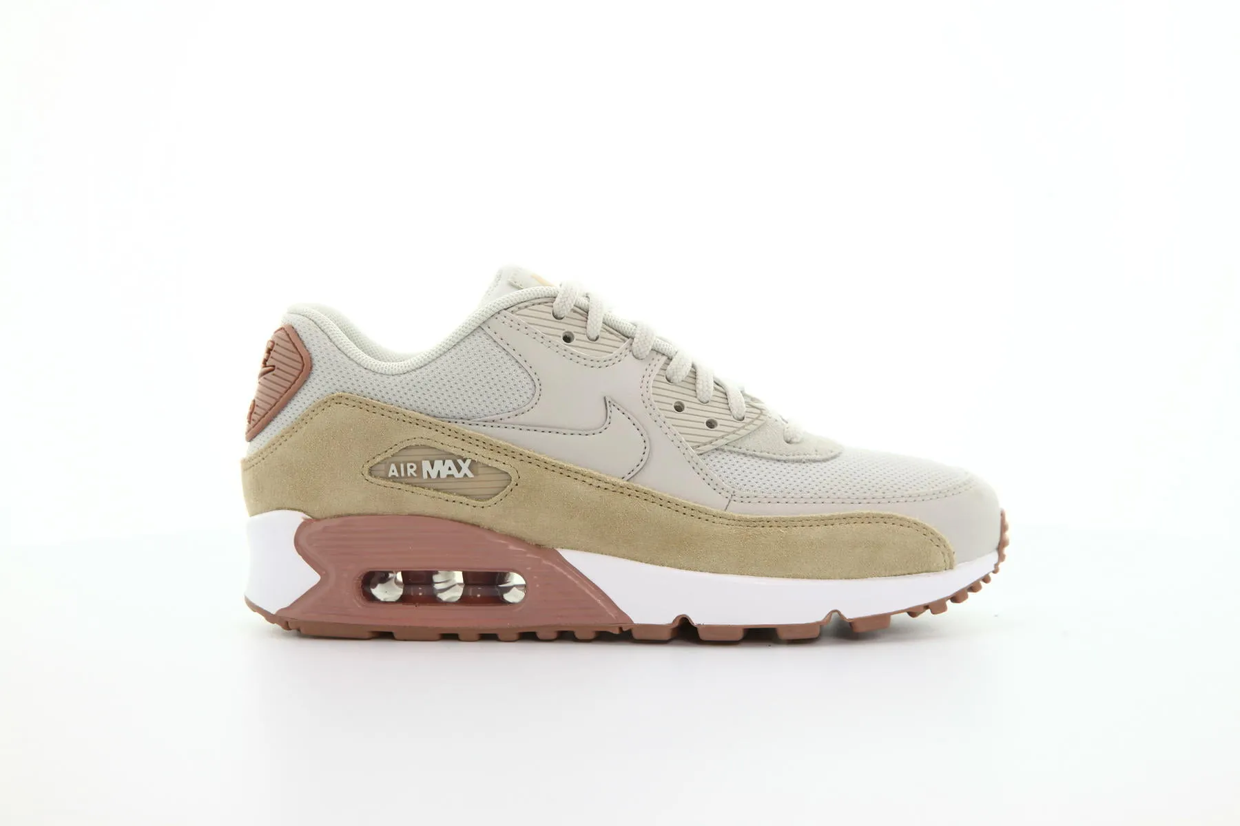 Engineered Lateral Cage Nike WMNS AIR MAX 90 "LIGHT BONE"