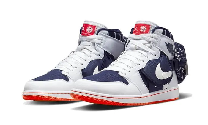 running in park Air Jordan 1 High Stash Quai 54