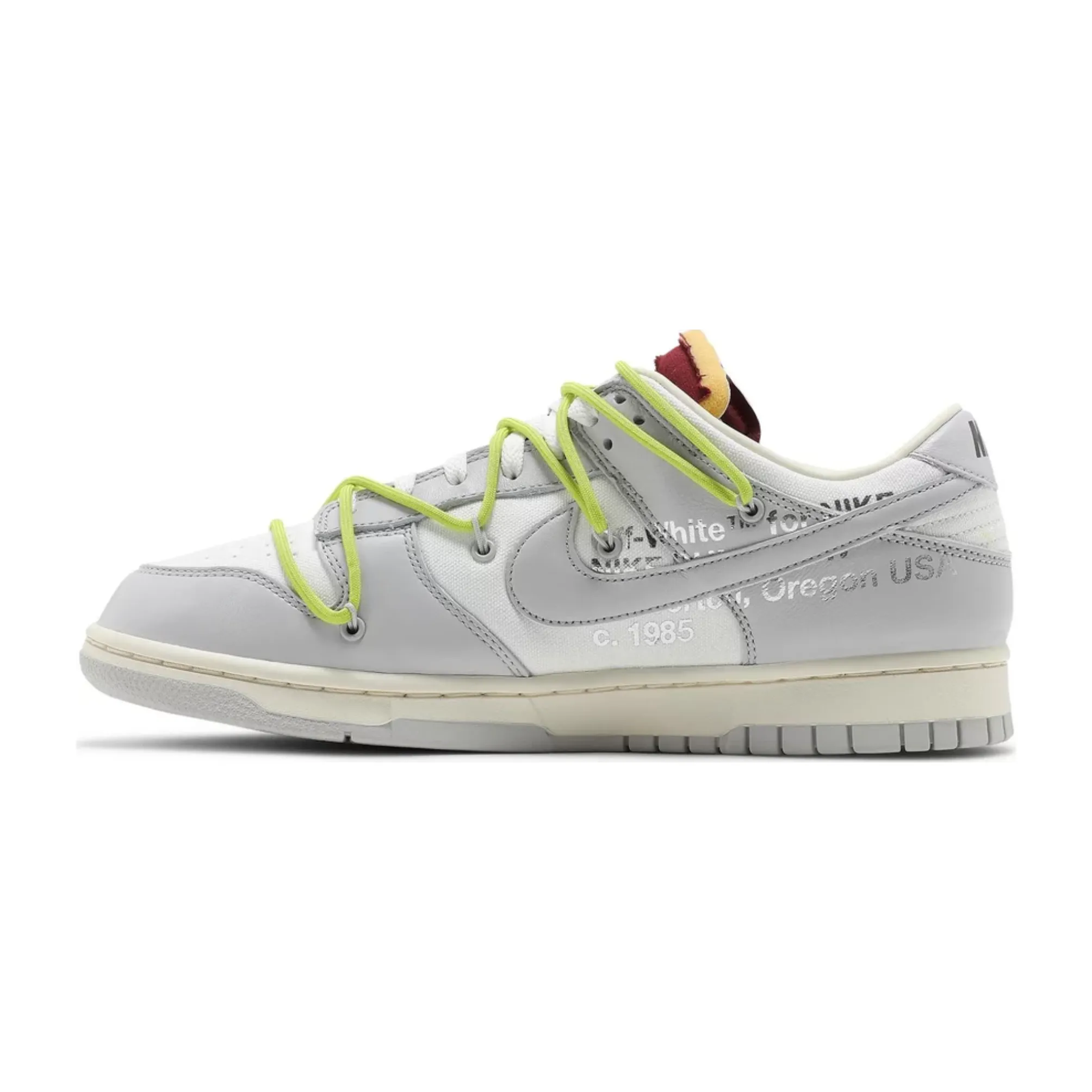 Nike Dunk Low Off-White Lot 8 Work Life Fresh Air