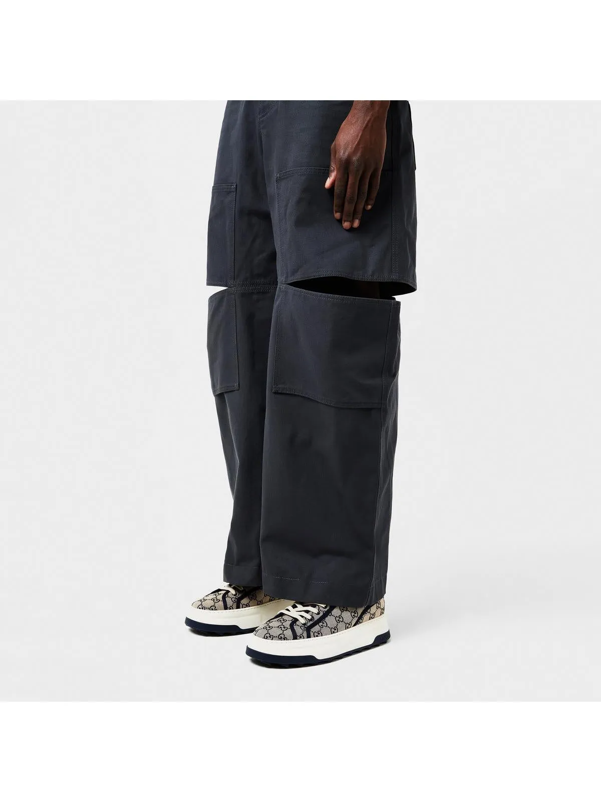 Lace Lock Technology Gucci GG High 'Marine Blue'