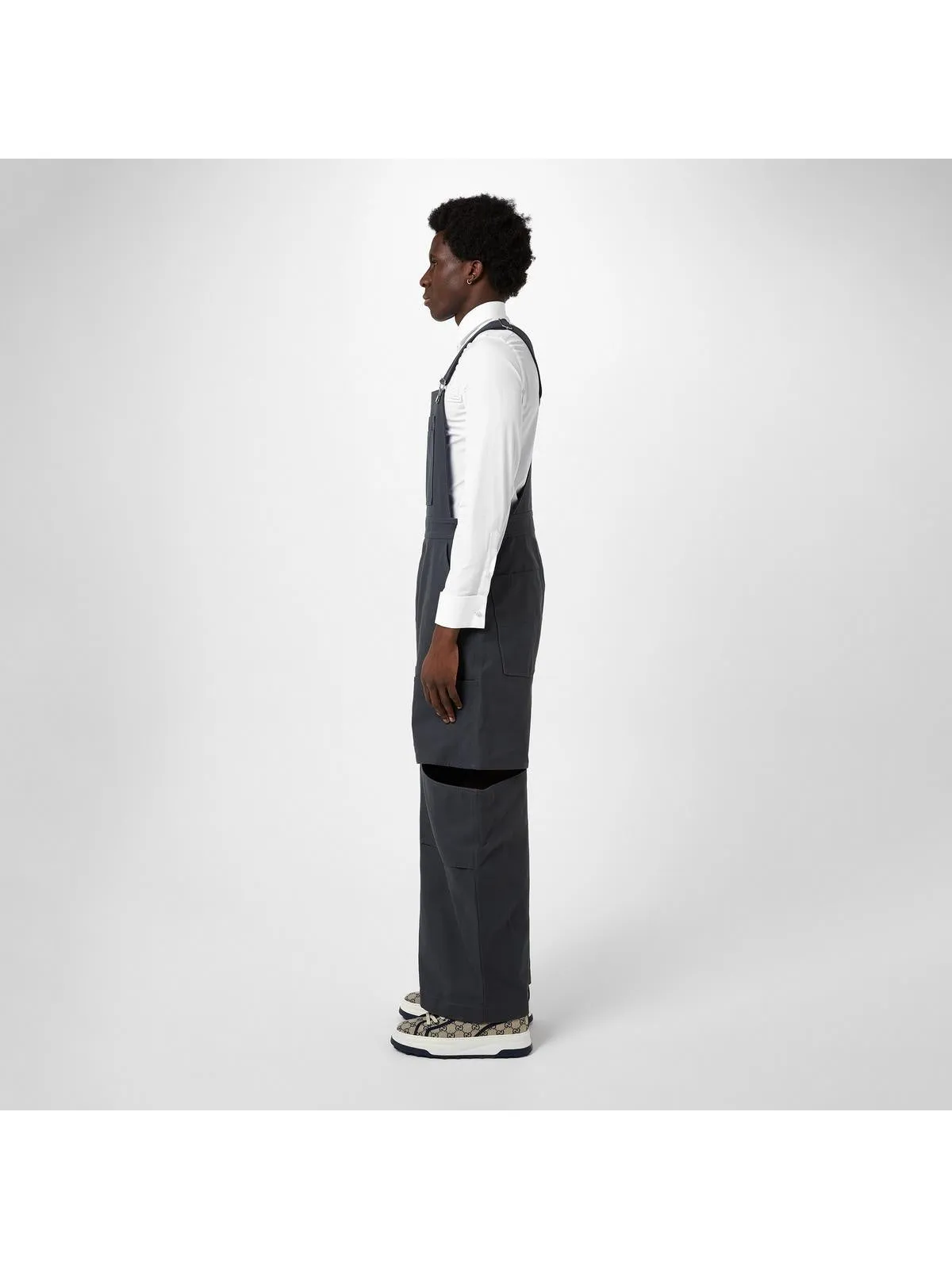 Gucci GG High 'Marine Blue' Comfortable bend