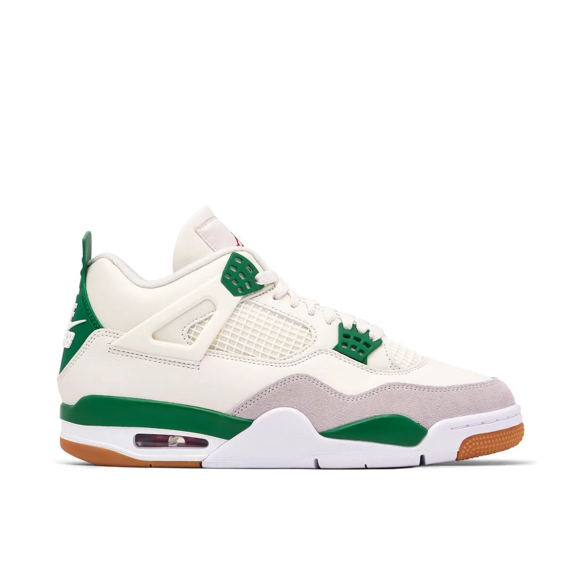 Jordan 4 Retro SB Pine Green midfoot - support running gear