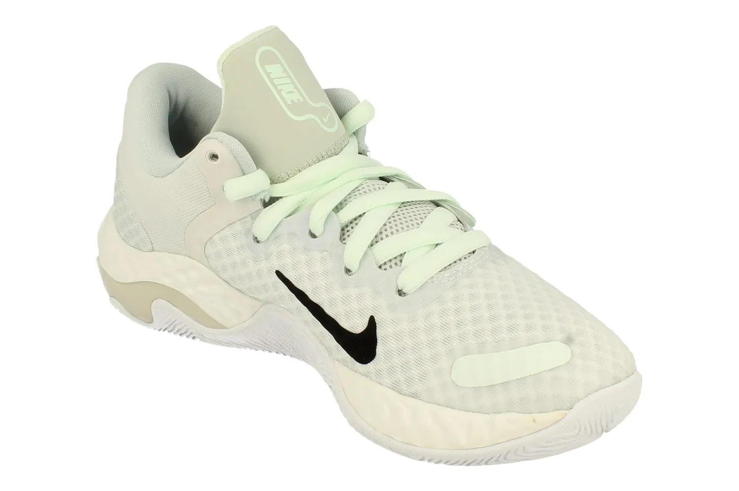 heel cup Smooth Finish Nike Renew Elevate II Mens Basketball Trainers Cw3406 007