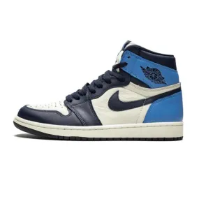 Breathable Outsole Nike Air Jordan 1 High Obsidian