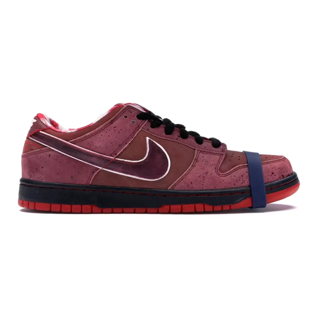 Nike SB Dunk Low Concepts Red Lobster lightweight foam Outdoors Ready