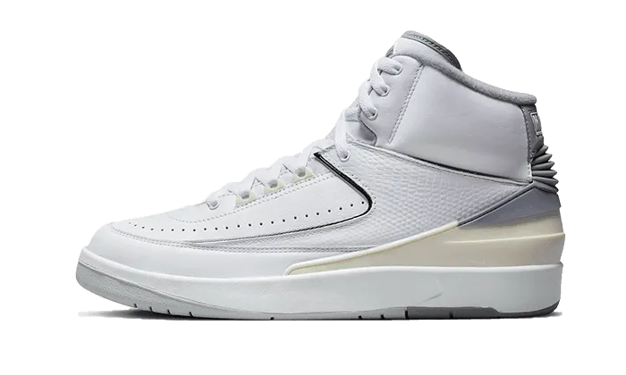 Vertical Flex Anti Slip Outsole Design Air Jordan 2 Cement Grey