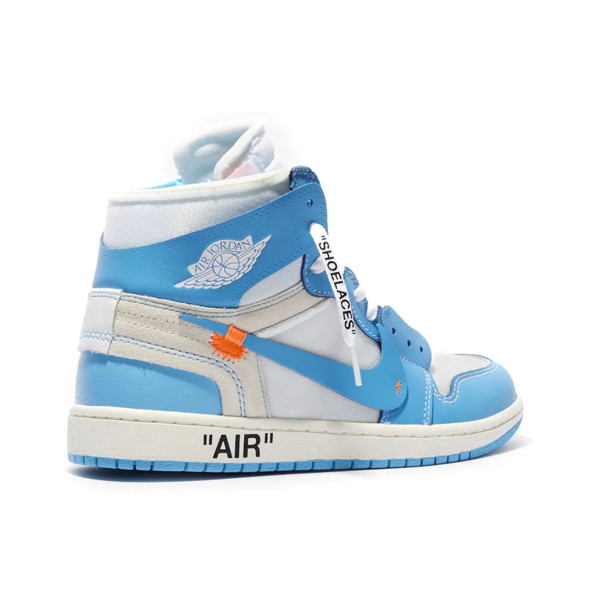 Air Jordan 1 Retro High Off White University Blue fitness shoes